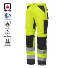 High Visibility Trousers Reflective Workwear Class 2 Work Trousers